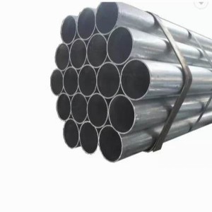 Manufacturing ASTM A106 A36 A53 1.0033 BS 1387 Ms ERW Hollow Steel Pipe Gi Hot DIP Galvanized Steel Pipe EMT Welded Steel Square Round Pipes