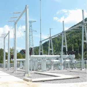 Manufacturing Hot Sale Direct Price Transmission Supporting Substation Steel Structure Shed