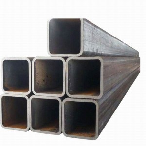 Manufacturing Q235 Cold Rolled Black Annealed Steel Pipe Hollow Steel Section Square Tube