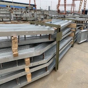 Manufacturing Building Steel Structure Steel Heavy Supplier with Galvanized Coated and Juton Paint According to Drawing Fabrication V Column S1 En Aws D1.1