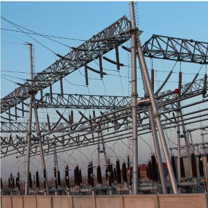 Ukukhiqiza I-Hot Sale Direct Price Transmission Esekela I-Substation Steel Structure Shed