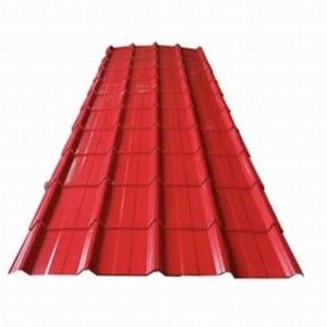 Manufaktur Hot Selling Grosir PPGI Galvanized Corrugated Metal Steel Roofing Sheet