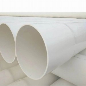 Ukukhiqiza Ipayipi elikhulu le-PVC elingu-Diameter 110mm 160mm 200mm 250mm I-UPVC PVC Water Supply Ipayipi yokunisela