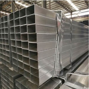 Produzione di tubi in acciaio zincato a caldo utilizzati nella recinzione Gi ERW Steel ASTM 53 Gr.B