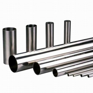 Fabricação de tubo de aço inoxidável ASTM A312 Tp 304 Tp 312L Tp 316L Tubo soldado de aço inoxidável industrial