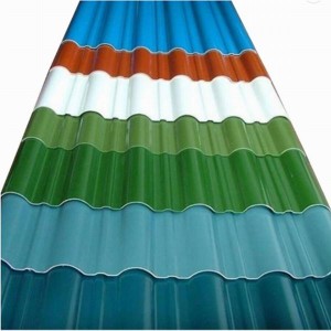 Manufaktur Hot Selling Grosir PPGI Galvanized Corrugated Metal Steel Roofing Sheet