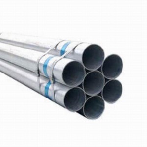 Fabricação de andaimes de tubo de aço galvanizado BS redondo tubo de aço galvanizado gi mergulhado a quente para construção de tubo de aço pré-galvanizado ASTM