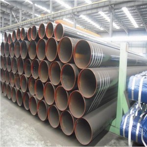 I-Manufacturing API5l ASTM A53 ASTM 252 API5l Psl1psl2 36inch LSAW Ipayipi I-SSAW I-Pipe Pipe Grooved Ends High Frequency Welded Carbon Steel Pipe