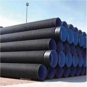 Manufacturing Plastic Pipe Pn8-16 High Density Polyethylene HDPE Pipe DN 200mm DN315mm DN1000m Pipe for Water Pipe Supply